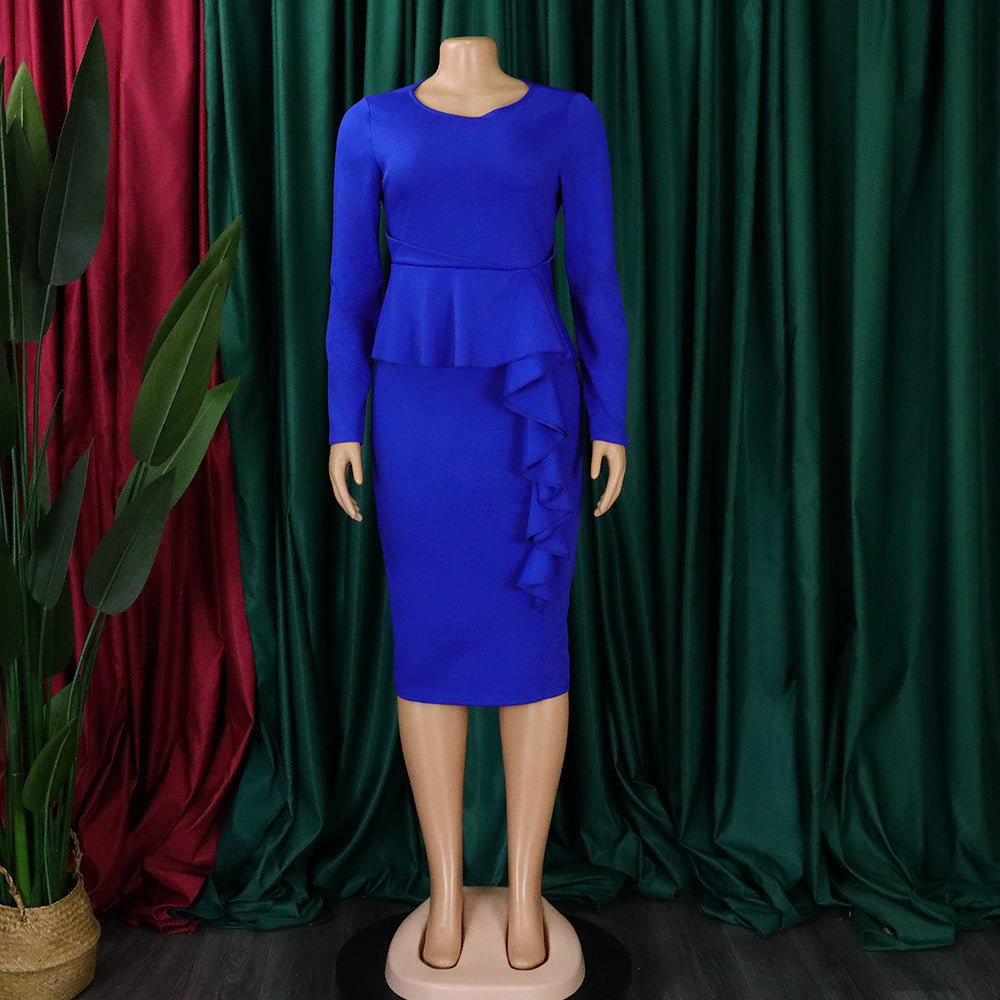 Fashion Elegant African Plus Size Dress