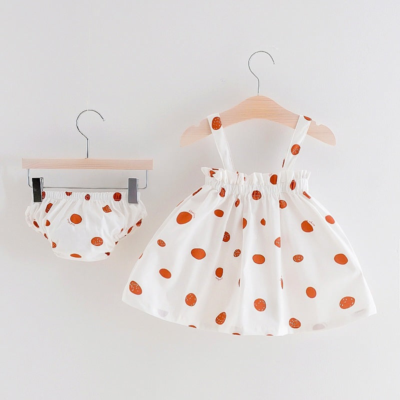Girls print set