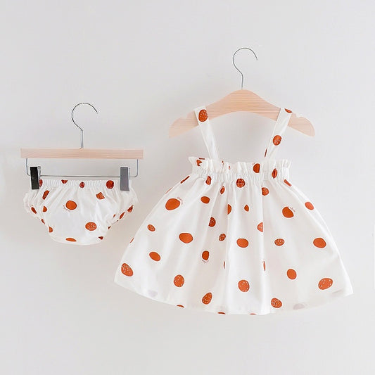 Girls print set