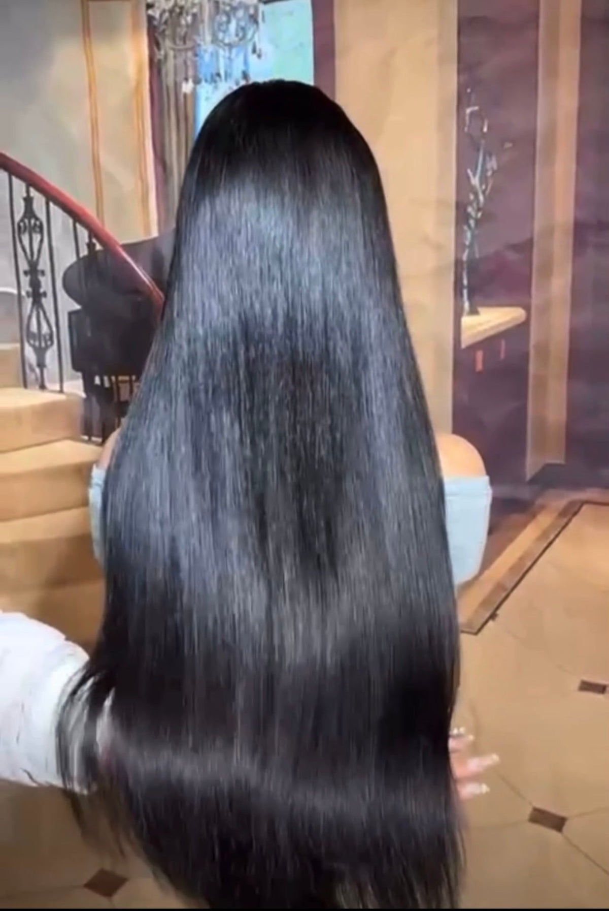 Vietnamese Glueless Pre Cut Lace 13x4 Ready To Wear Straight Human Hair Wig