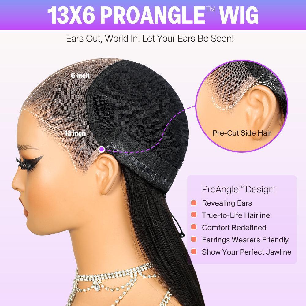 ChicLuxe Hair Wavy Wig | Lace Front | Glueless | 100% Human Hair Loose Wave 13*6 Frontal Lace