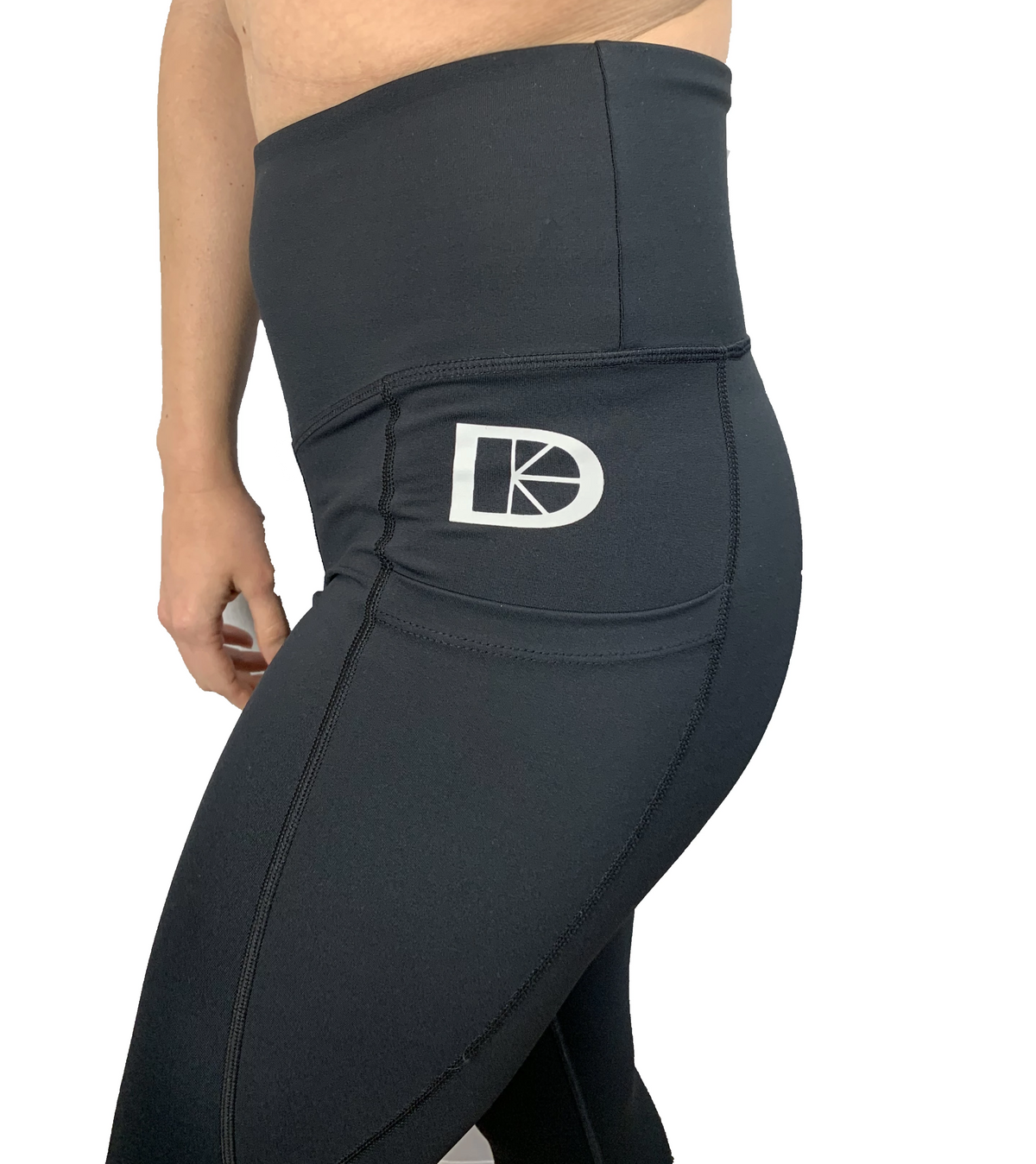 Maternity & Postnatal Active Support Leggings | Black