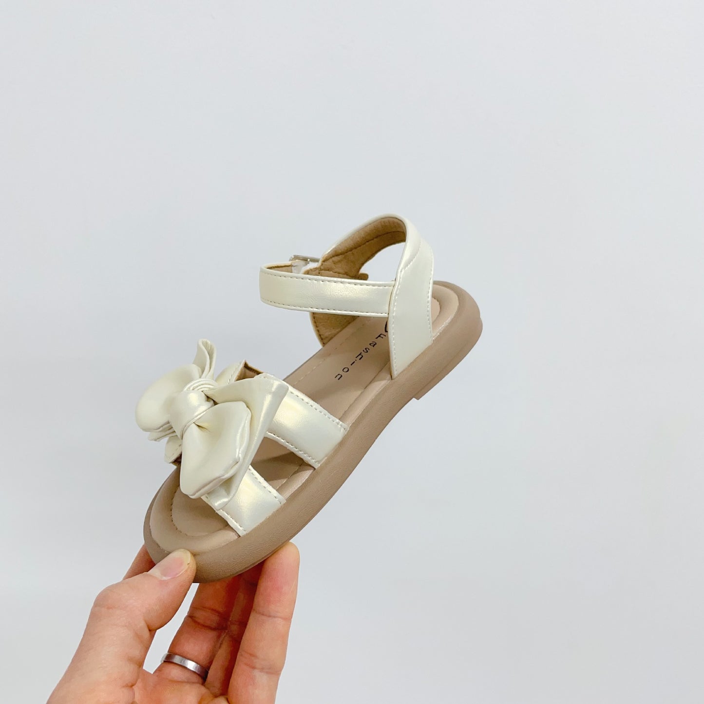 Sweet Ribbon Bow Baby Ankle-strap Sandals