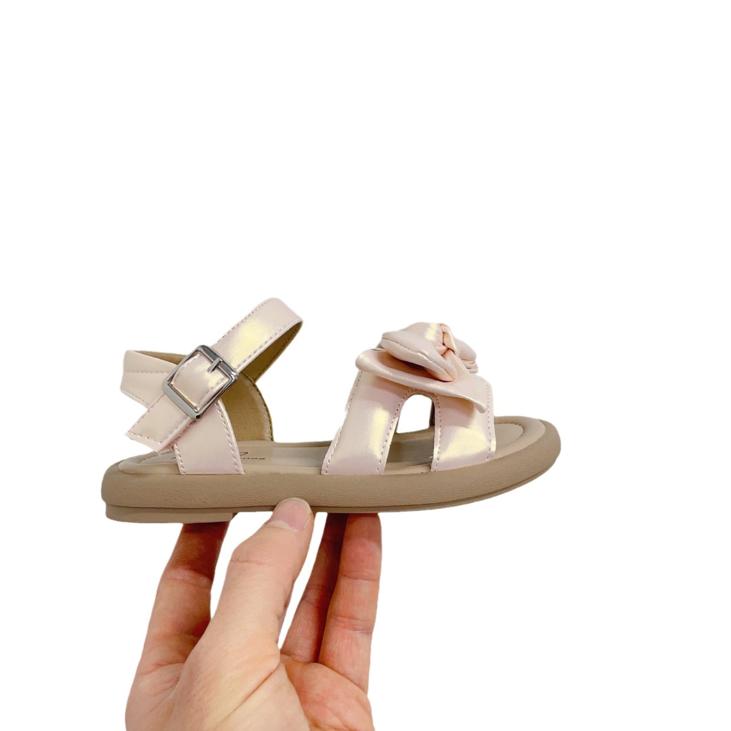 Sweet Ribbon Bow Baby Ankle-strap Sandals