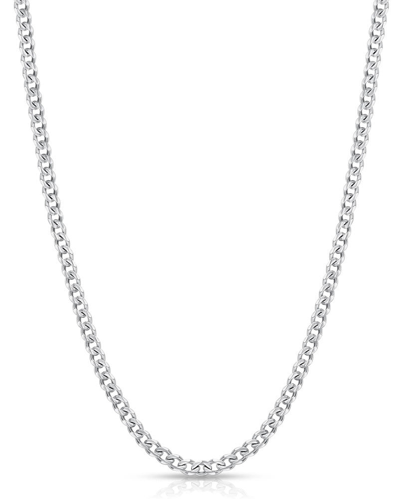 Men's Necklace Stainless Steel Cuban Link Chain