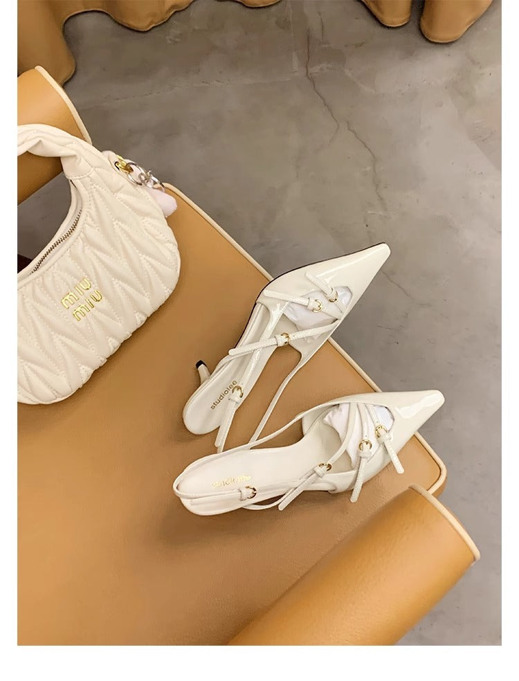 Women's All-match Buckle High Heel Sandals