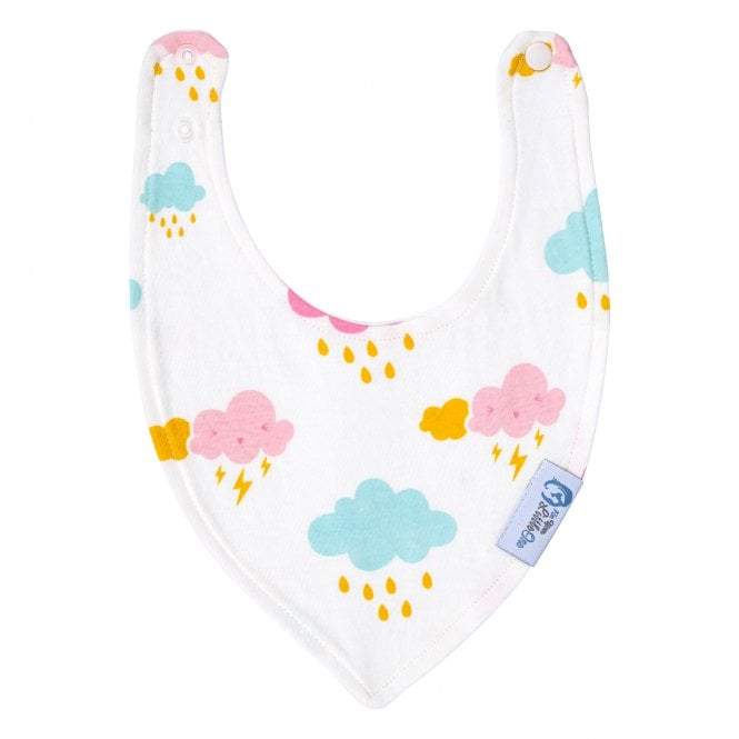 Baby Bandana Dribble Bibs Cotton Pack Of 8 - Girls