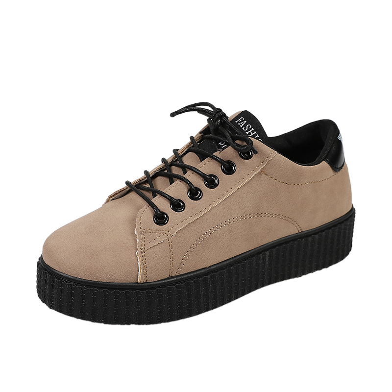 Women's Shoes Student Sports Thick Sole Shoes