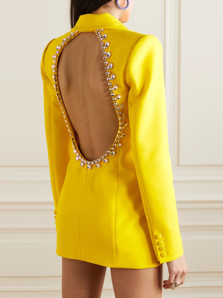 Women's Fashion Personalized Mid-length Blazer