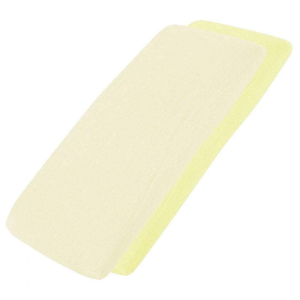 Crib Jersey Fitted Sheets 100% Cotton 40x90cm - Pack Of 4 - Fits All Models