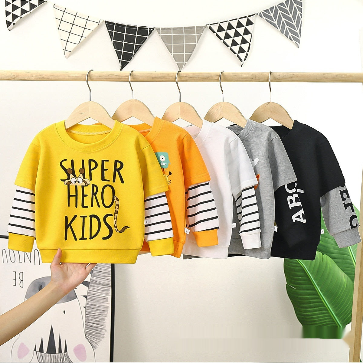 Children's Bathroom New Top Clothes Children's Clothing