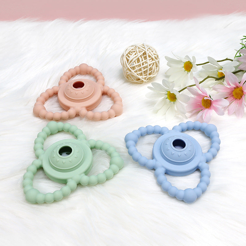 Baby's Hand Bell Food Grade Silicone Gum