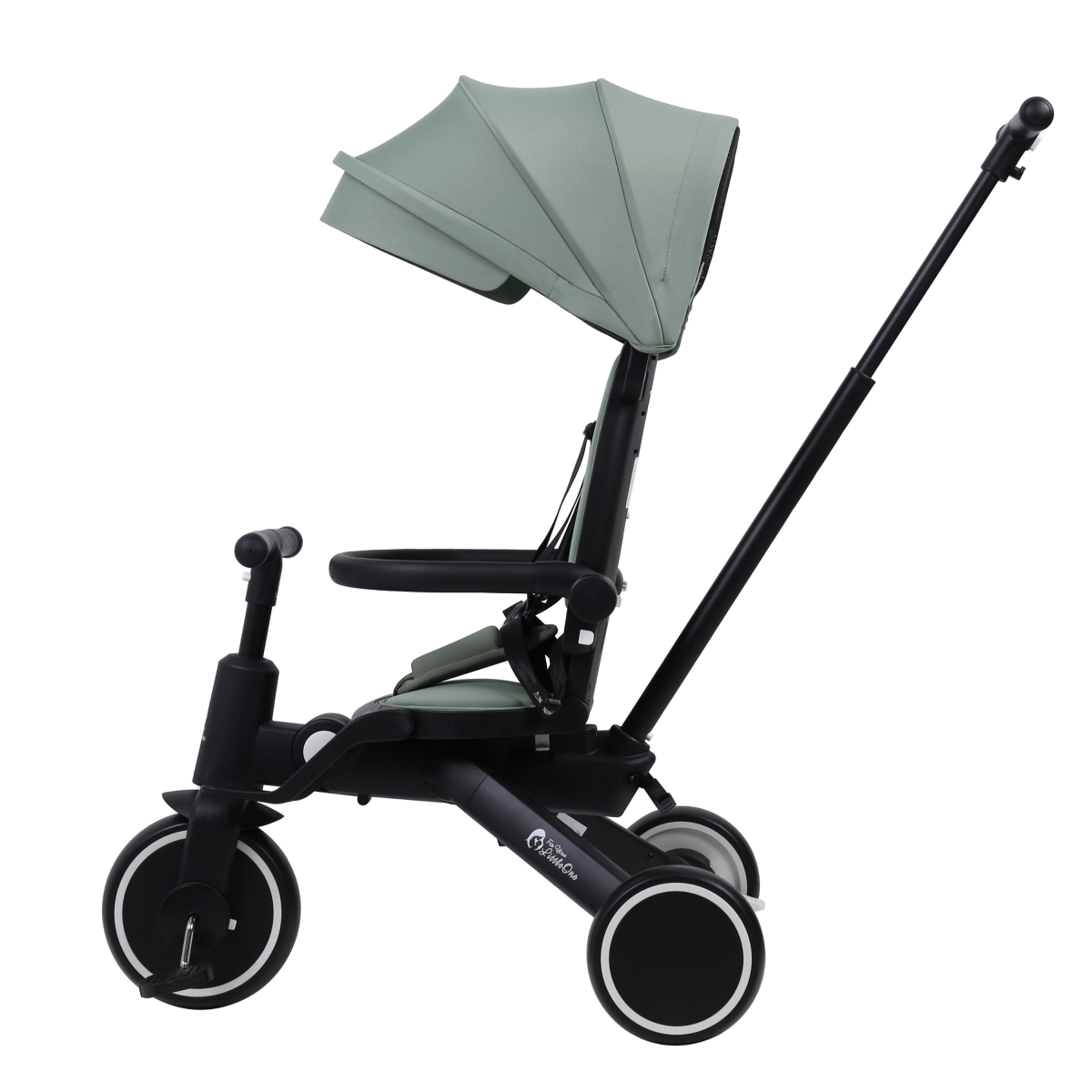 Foryourlittleone Xplor 6 in 1 Foldable Trike - Green (10m-5y)