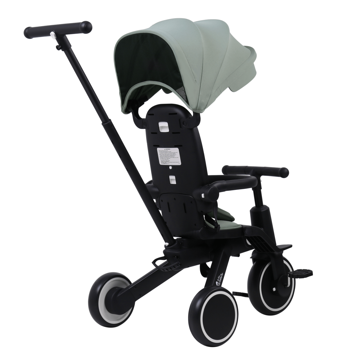 Foryourlittleone Xplor Ultimate 6 in 1 Foldable Trike - Green (10m-5y)