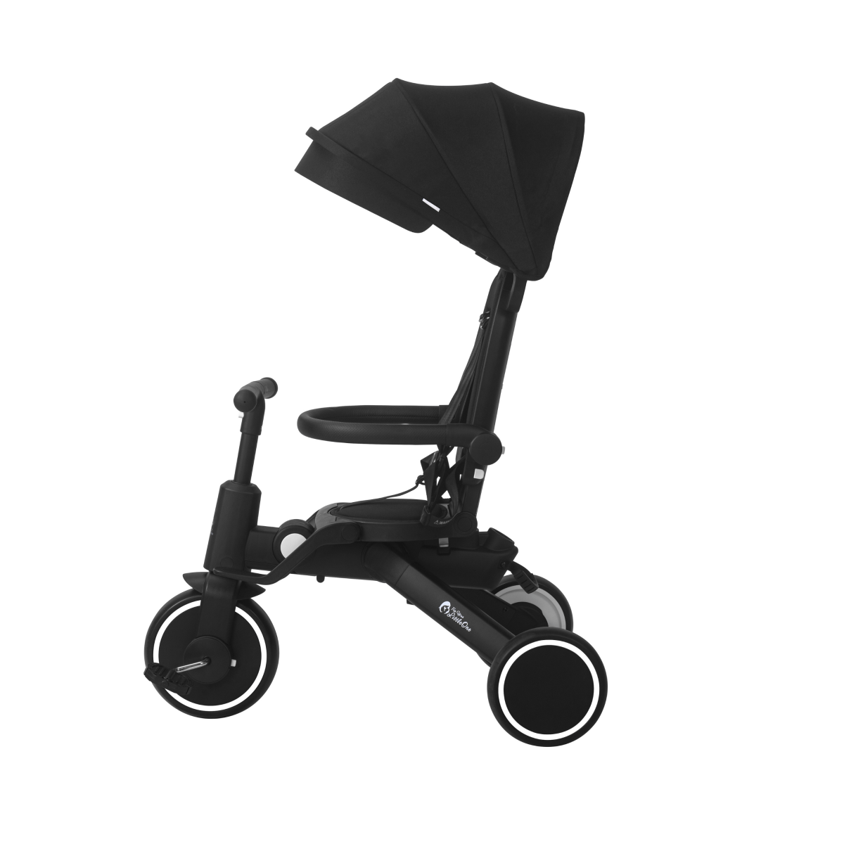 Foryourlittleone Xplor Ultimate 6 in 1 Foldable Trike - Jet Black (10m-5y)