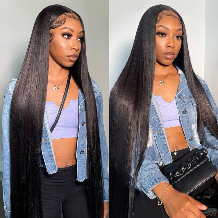 Vietnamese Hair Glueless Ready To Wear Up To 40inch Straight 250%-300% Density Wig
