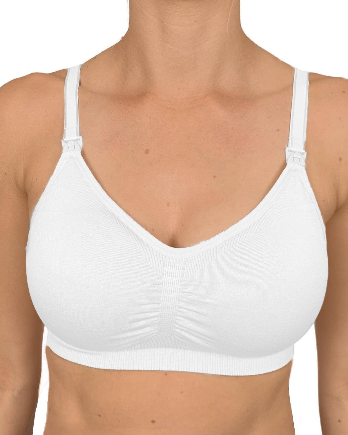 Everyday Seamfree Maternity and Nursing Bra | A to GG Cup | Beige