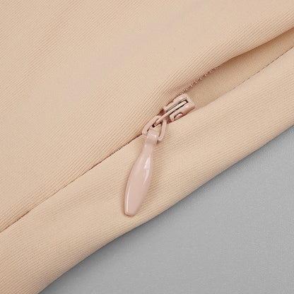 Jumpsuit mit Oberteil aus Schaumstoff und Netzstoff, lässiger Anzug