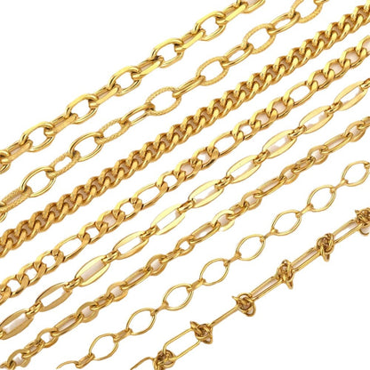 Edelstahl Kette Halskette DIY Handarbeit Schmuck Zubehör