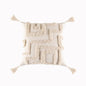 Tassels Cushion Cover 45x45cm Beige White Pillow Covers Decorative Pillow Case Square Home Boho Decor Macrame Pillowcase
