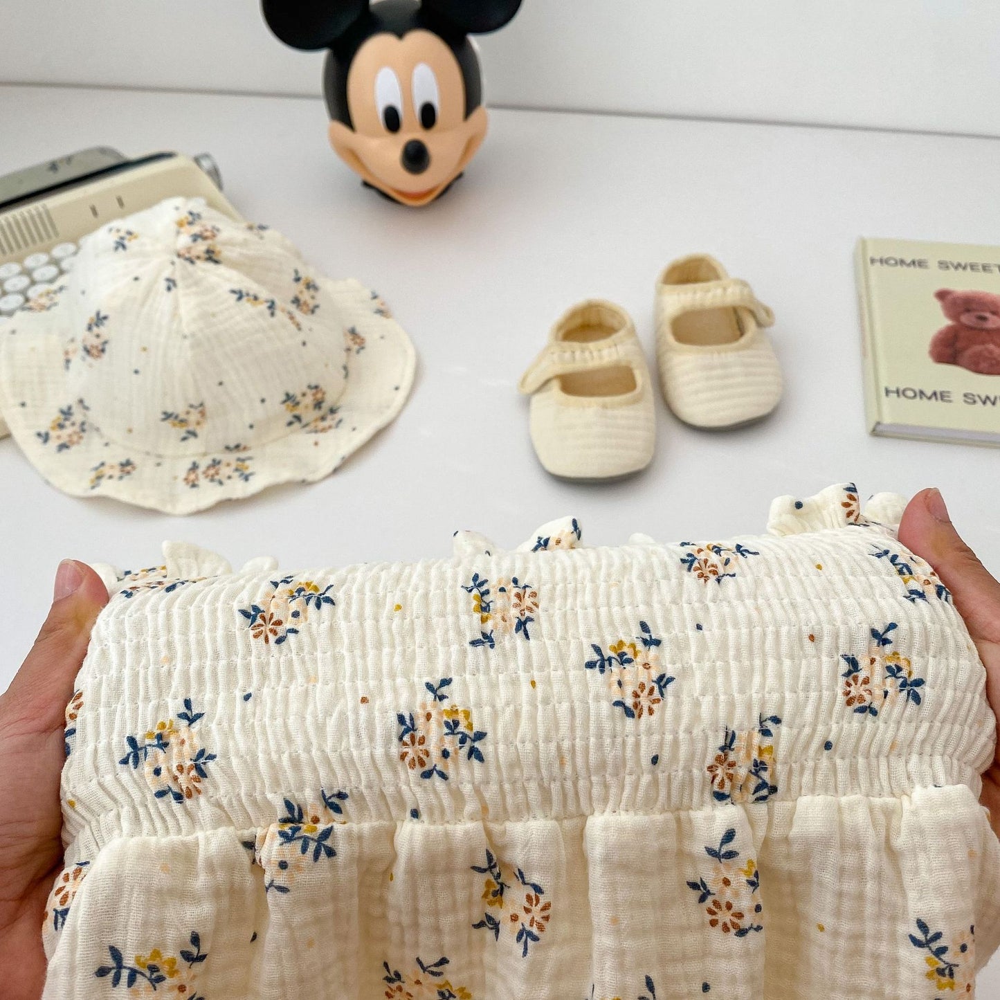 Baby Summer Clothes Sweet Floral Baby's Gown