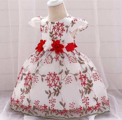 Ropa de verano para niños, vestido de fiesta de cumpleaños para bebés, vestido de boda, falda para niñas, vestido esponjoso