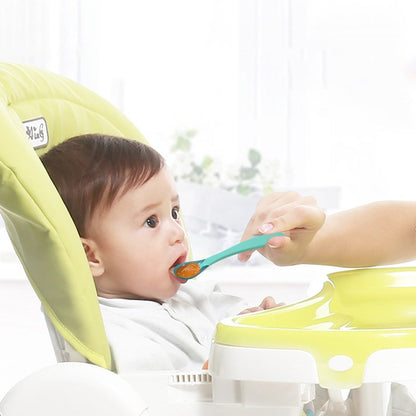 Löffel für Babynahrung, Verbrühungsschutz, Stiel für Babynahrungslöffel