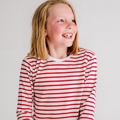 Robin Red Breton Stripe Top