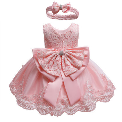 Nuevo vestido de fiesta para niña de las flores para boda