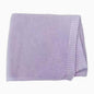 Cotton Knitted Baby Blanket with Embroidered Bear and Personalized Name, Soft Infant Car Seat Cover and Nap Blanket