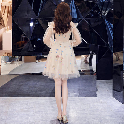 Bankett Abendkleid Rock Neue Hosenträger Stuhl Kurzen Absatz