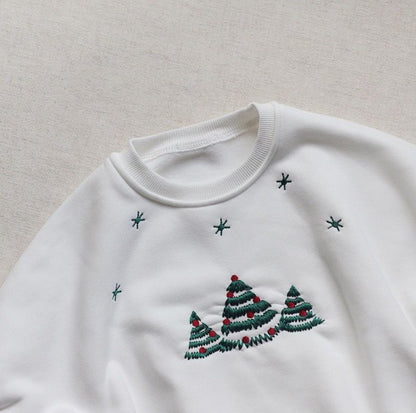 Baby Christmas Fleece-lined Sweater Suit