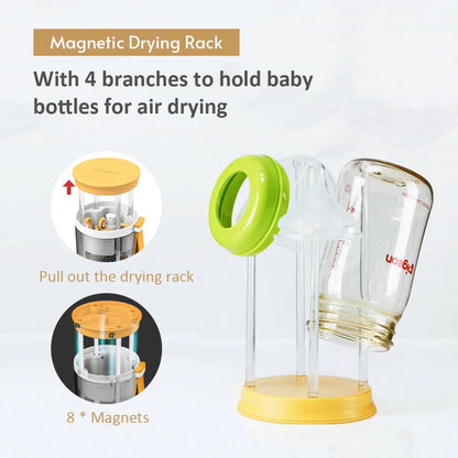 Portable Baby Bottle Brush Set Silicone