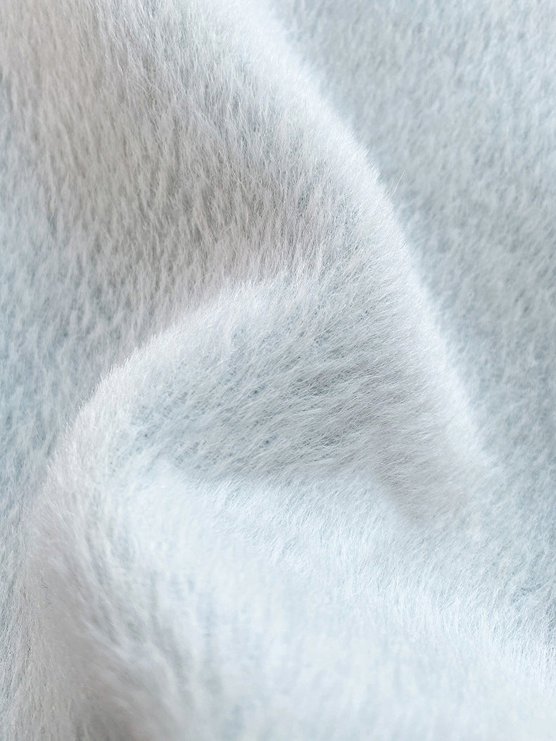 Women's Mid-length Winter Thick Woolen Cashmere Coat