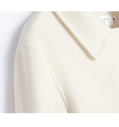 High-end Long Slim-fit Woolen Coat Wool Overcoat Women