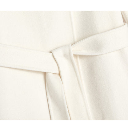 High-end Long Slim-fit Woolen Coat Wool Overcoat Women