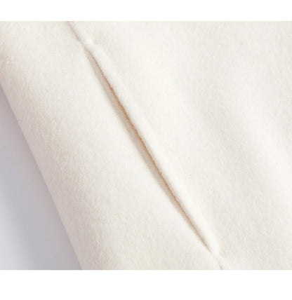High-end Long Slim-fit Woolen Coat Wool Overcoat Women