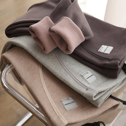 Leggings für Schwangere aus Plüsch, verdickte Hose