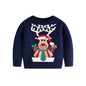 Children's cartoon Christmas baby base pullover sweater