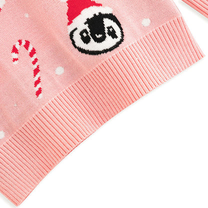 Girl Baby Undercover Children's Christmas Cartoon Sweater