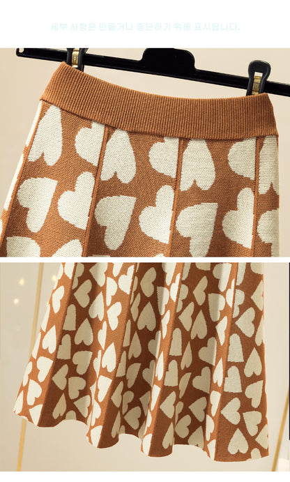 Fashion Knitted Dress Women's Autumn And Winter