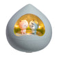 Cartoon Bedroom USB Rotating Music Light Gift Gift Giving Battery 1500 mAh Portable