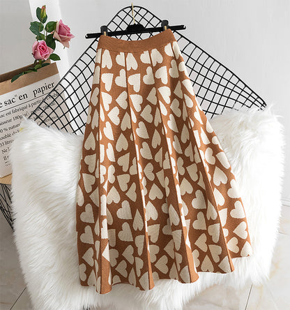Fashion Knitted Dress Women's Autumn And Winter