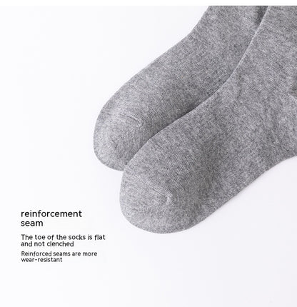 Lengthened Overknee Plus-sized Silicone Non-slip High-top Cotton Socks