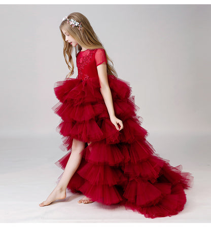 Children's Dress Girls' Princess Dress Trailing