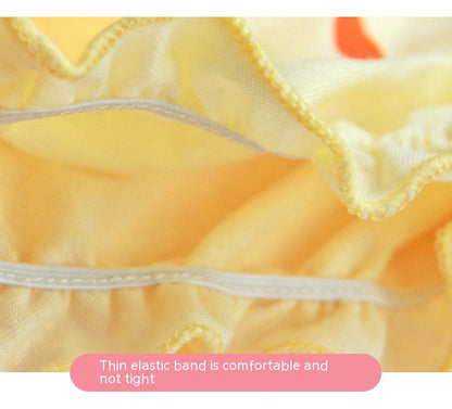 Korean Style Shorts Children's Briefs Girls' Underwear Without Pp