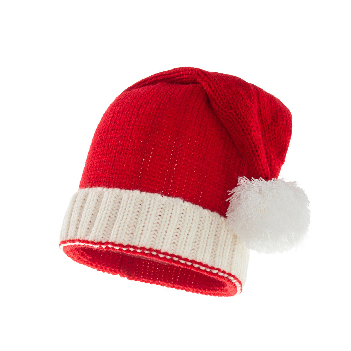 Winter Fur Ball Mother Baby Knitting Cap Christmas Warm Cap Parent-Child Cap