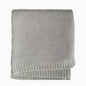 Cotton Knitted Baby Blanket with Embroidered Bear and Personalized Name, Soft Infant Car Seat Cover and Nap Blanket