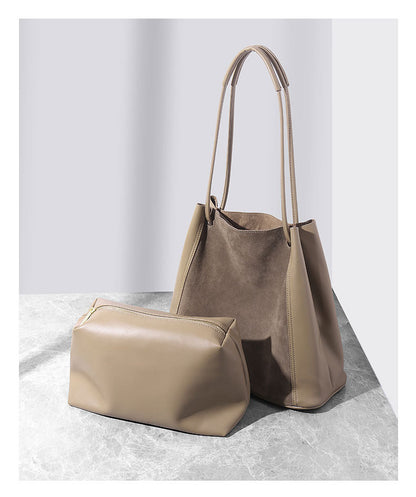 Women's Cowhide Portable Shoulder Messenger Bag