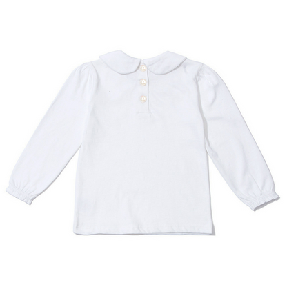 Peter Pan Collar - White